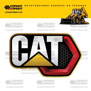 Hаклейка CAT нового образца