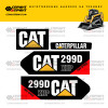 Изготовление наклеек для CAT 299D