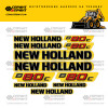 Комплект наклеек для NEW HOLLAND B80C