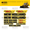 Комплект наклеек для NEW HOLLAND B90BLR Комплект наклеек для NEW HOLLAND B90BLR