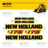 Комплект наклеек для NEW HOLLAND L175 Комплект наклеек для NEW HOLLAND L175