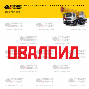 Hаклейка ОВАЛОИД ГАЛИЧАНИН