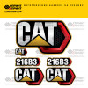 Наклейки для мини погрузчика CATERPILLAR 216B3 Наклейки для мини погрузчика CATERPILLAR 216B3