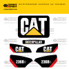 Изготовление наклеек для CAT 236B3 Изготовление наклеек для CAT 236B3