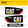 Изготовление наклеек для CAT CP74