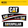 Изготовление наклеек для CAT CS583E