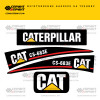 Изготовление наклеек для CAT CS683E