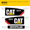 Изготовление наклеек для CAT CS74