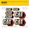 Изготовление наклеек для CAT 428F с обновленным дизайном
